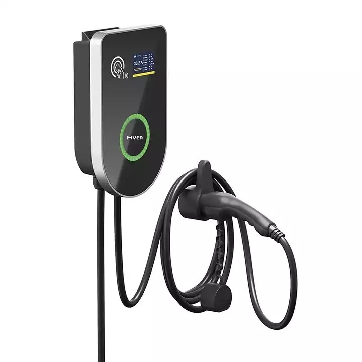 32A зарядная станция уровня 2 общественная коммерчески EV с OCPP 1,6 Wifi 4G