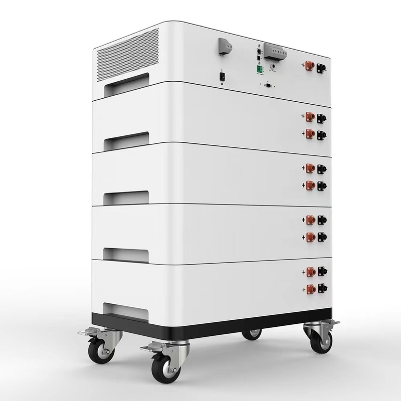 Домашняя система хранения солнечной энергии Stackable Modular Growatt 51.2v 10kwh 20kwh 30kwh 50kwh Lifepo4