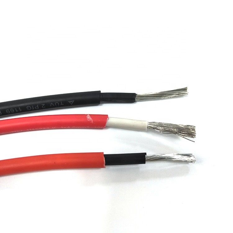 Одиночный кабель 100m изоляции 6mm2 ядра XLPE солнечный кабель 10 Awg PV