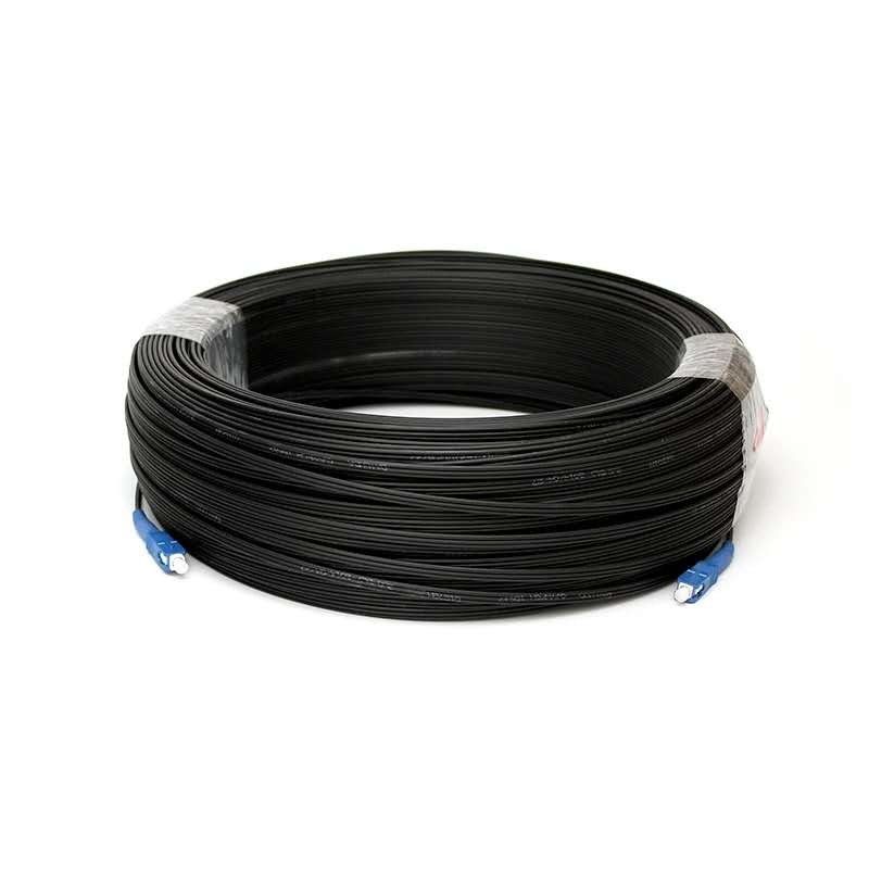 Волокно к домашнему кабелю, кабель FTTH оптического волокна SC 1F-4F 8.5kg/km