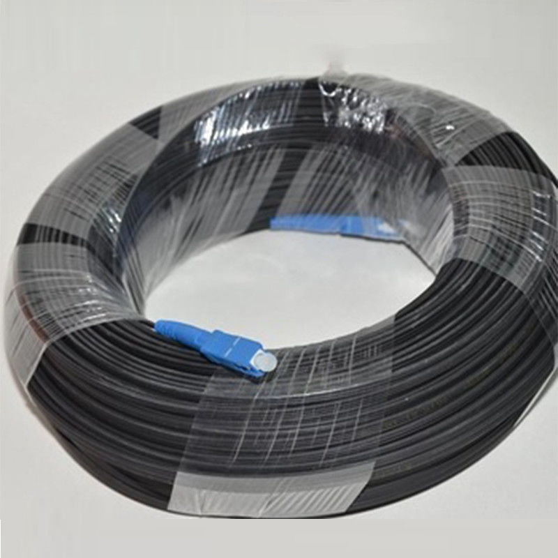 Волокно к домашнему кабелю, кабель FTTH оптического волокна SC 1F-4F 8.5kg/km