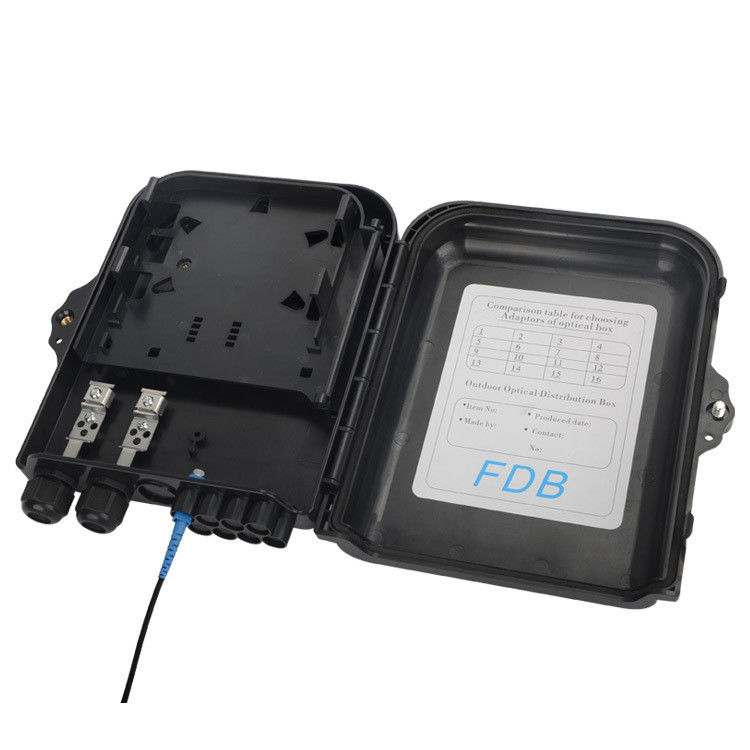 На открытом воздухе коробка 1.8KG Splitter ядров 1x16 FTTH коробки распределения 16 оптического волокна
