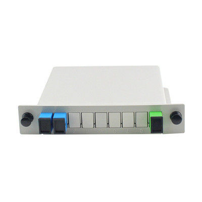 PLC DIN 1X2 Splitter PLC оптического волокна SC UPC для сети FTTX/FTTH
