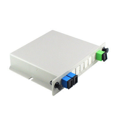 PLC DIN 1X2 Splitter PLC оптического волокна SC UPC для сети FTTX/FTTH