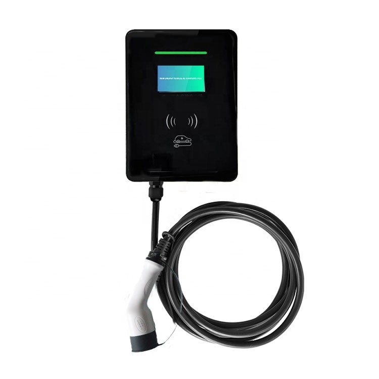 заряжатель уровня 2 EV зарядной станции 32A установленный стеной EV для всех электротранспортов