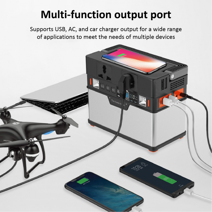 электростанция батареи 185200mAh портативная 2